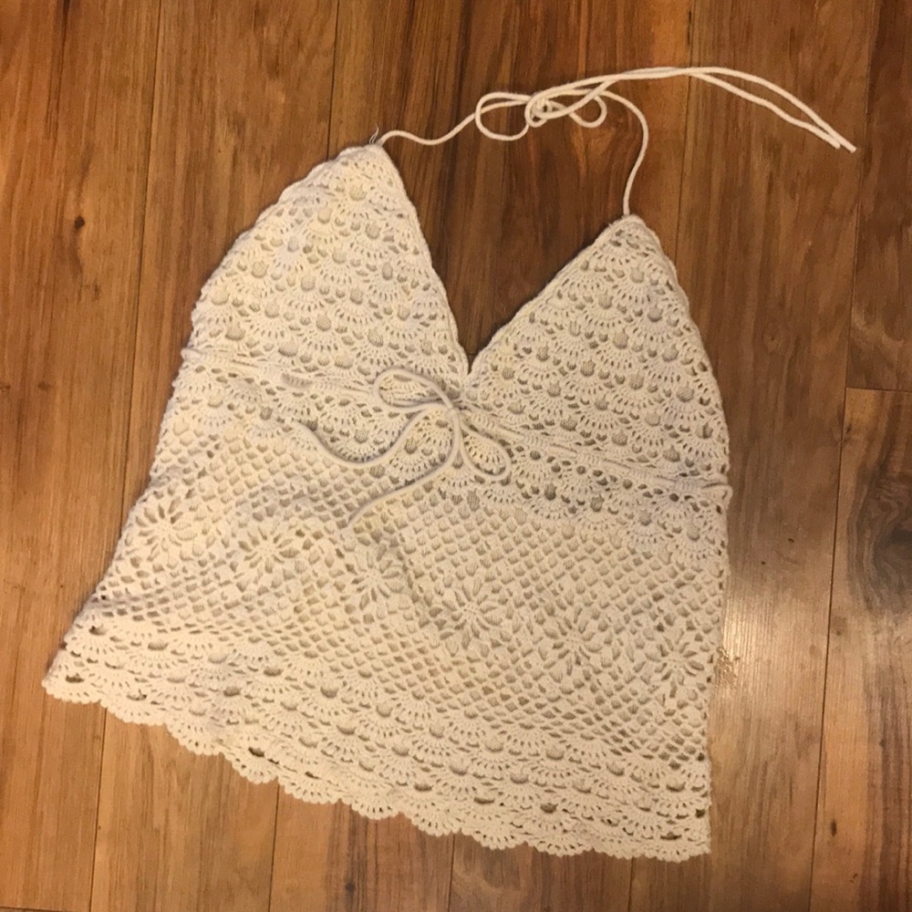 Crocheted Halter Top